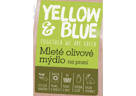 yellow & blue mleté olivové mýdlo na praní 100g